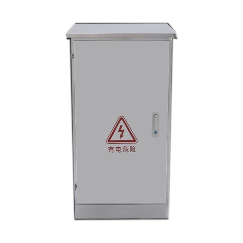 جعبه توزیع در فضای باز فولاد ضد زنگ کابینت شبکه در فضای باز تجهیزات نظارت بر ضد آب کابینت ضد باران ضد باران ضعیف جریان کابینت